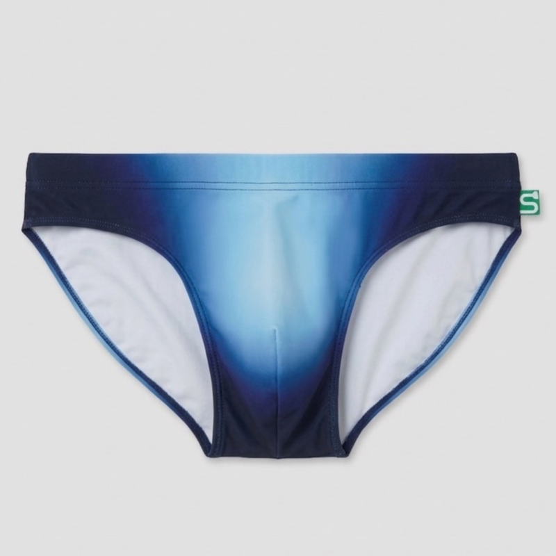 The Seaman Statement — Men's Swim Brief in Blue — men's swim brief